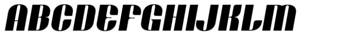 Bronsimard Black Italic Font UPPERCASE