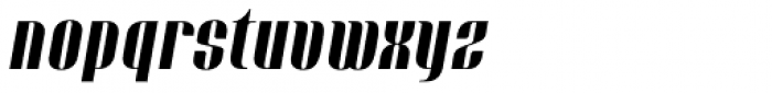 Bronsimard Bold Italic Font LOWERCASE