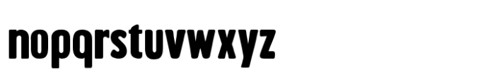Brontoburger Regular Font LOWERCASE