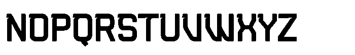 Bronzet Regular Font LOWERCASE