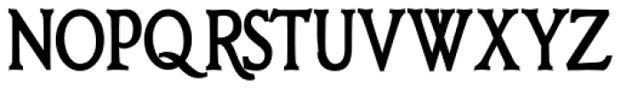 Bronzetti Condensed Bold Font UPPERCASE