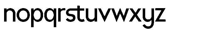 Broock Regular Font LOWERCASE