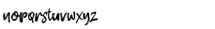 Brookland Font LOWERCASE