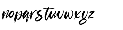 Brooks Martinez Italic Font LOWERCASE