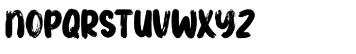 Brooky Font LOWERCASE