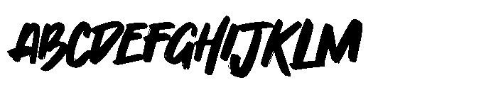Broomsky Font UPPERCASE
