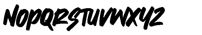 Broomsky Font UPPERCASE