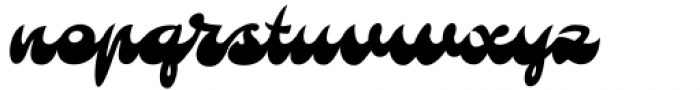 Broost Italic Font LOWERCASE