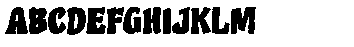 Bros Pops Font UPPERCASE