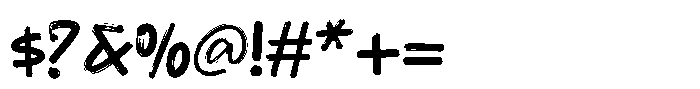 Brosnoirs Extras Font OTHER CHARS