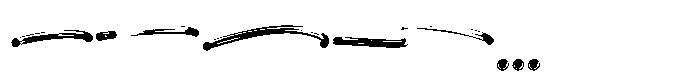 Brosnoirs Extras Font UPPERCASE
