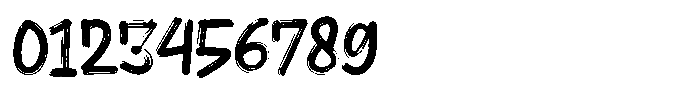 Brosnoirs Regular Font OTHER CHARS