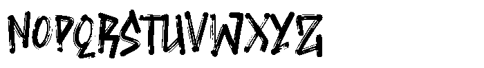 Brosnoirs Regular Font UPPERCASE