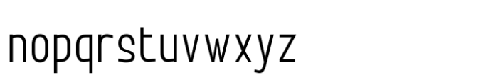 Brostel Regular Font LOWERCASE