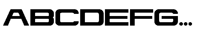 Brothenz Font UPPERCASE