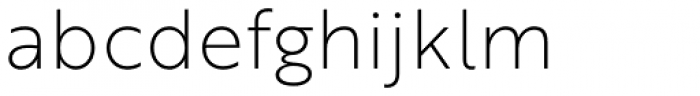 Brother 1816 Thin Font LOWERCASE