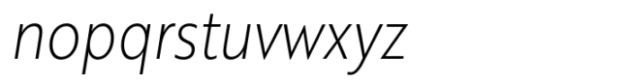 Brother XL&XS Thin Italic XS Font LOWERCASE