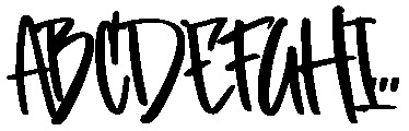 Brotherhood Projects Font UPPERCASE