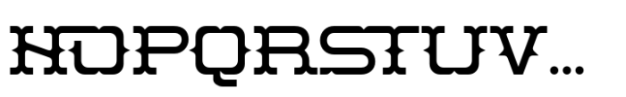 Browco Font LOWERCASE