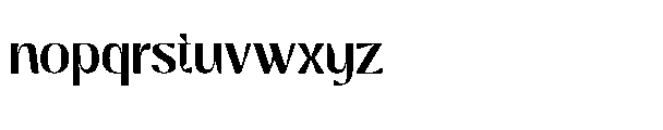 Brown Bridge Regular Font LOWERCASE