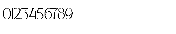 Brown Bridge Thin Font OTHER CHARS