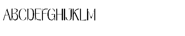 Brown Bridge Thin Font UPPERCASE