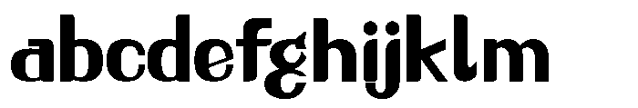 Brown Magpie Black FONT
