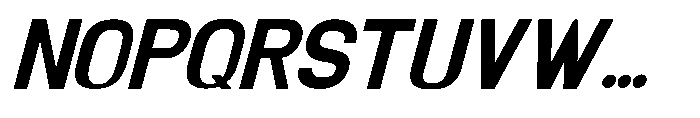 Brown Magpie Bold Italic Font UPPERCASE