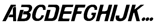 Brown Magpie Extra Bold Italic Font