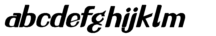 Brown Magpie Extra Bold Italic FONT