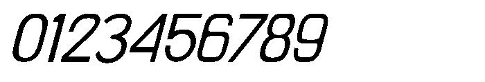 Brown Magpie Thin Italic Font OTHER CHARS