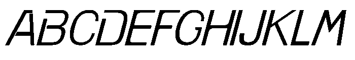 Brown Magpie Thin Italic Font