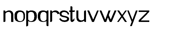 Brown Magpie Thin Font LOWERCASE