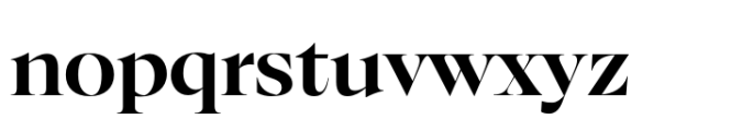 Browne de Calvin Semi Bold Font LOWERCASE