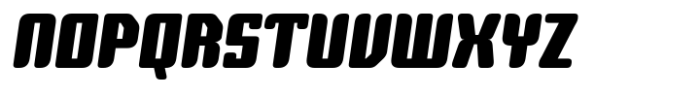 Broyek Extra Bold Slanted Font UPPERCASE