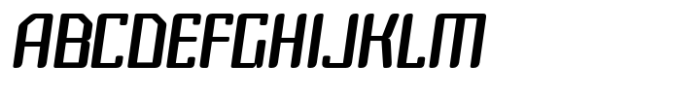 Broyek Light Slanted Font UPPERCASE