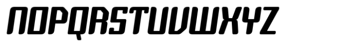 Broyek Medium Slanted Font UPPERCASE