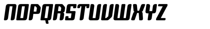 Broyek Semi Bold Slanted Font UPPERCASE