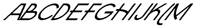 Brraelyn Italic Font UPPERCASE