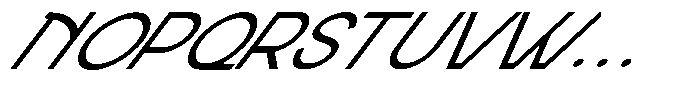Brraelyn Italic Font UPPERCASE