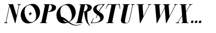 Brskovo Extra Bold Italic Font UPPERCASE