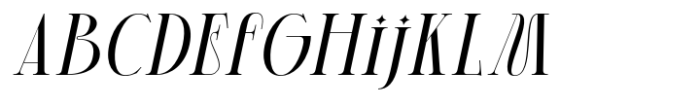Brskovo Light Italic Font LOWERCASE