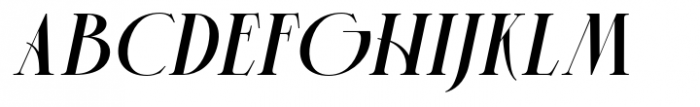 Brskovo Medium Italic Font UPPERCASE