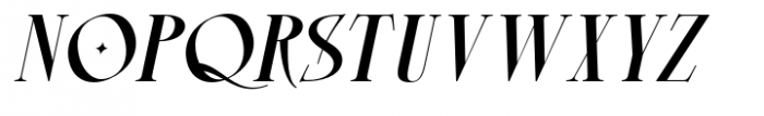 Brskovo Medium Italic Font UPPERCASE