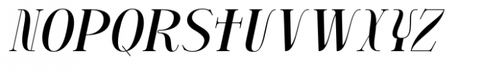 Brskovo Medium Italic Font LOWERCASE