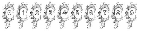 Bruce 1065 Ornamental Font OTHER CHARS