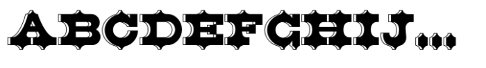 BruceBelginaNF Font UPPERCASE