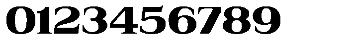 Bruchey Black Expanded Font OTHER CHARS