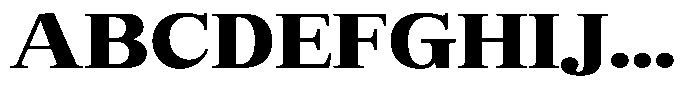 Bruchey Black Expanded Font UPPERCASE