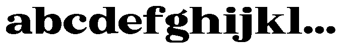 Bruchey Black Expanded FONT